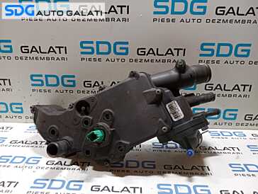 Corp Carcasa Termostat cu Senzor Temperatura Apa Peugeot 307 2.0