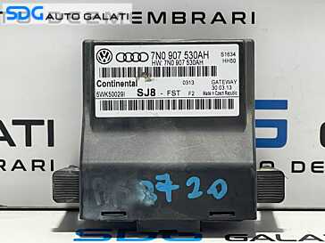 Unitate Modul Calculator CAN Gateway Skoda Superb 2 2008 - 2013