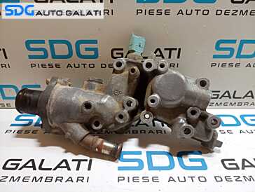 Corp Carcasa Termostat Cu Senzor Temperatura Apa Peugeot 206 1.4 B