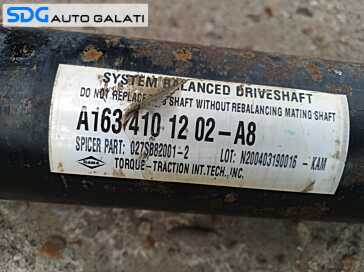 Cardan Ax Cardanic Mercedes ML W163 2.7 CDI 1997 - 2005 Cod
