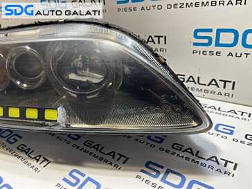 Far Dreapta Xenon cu Lupa si Modificare Banda Led Mazda 6 2002