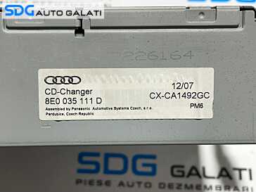 CD Changer Magazie CD CD-uri Audi A3 8P 2003 - 2013 Cod 8E0035111D