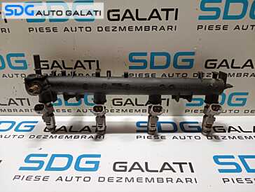 Rampa Presiune Combustibil Benzina cu Injectoare Peugeot 206 1.4