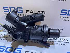 Corp Carcasa Termostat cu Senzor Temperatura Apa Peugeot 5008 2.0 HDI 2009 - 2017 Cod 9682141580 [S0350]