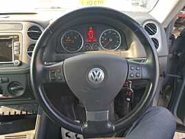 Volan Piele 3 Spite cu Comenzi FARA Airbag Volkswagen Tiguan 2007 - 2011