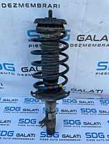 Amortizor Telescop cu Arc si Flansa Citroen C3 2009 - 2016 Cod 9672655580 [1339]