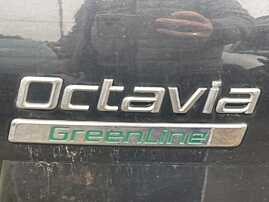 Scris Ornament de pe Hayon Haion Portbagaj Skoda Octavia 2 Greenline 2004 - 2013