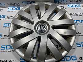Capac Ornament Plastic Roata Janta Tabla 16 R16 Volkswagen Jetta 2006 - 2011 Cod 1K0601147H [D0942]