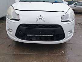 Bara Spoiler Fata cu Grile si Proiectoare cu Defect Citroen C3 2009 - 2016 Culoare EWPA [0654]