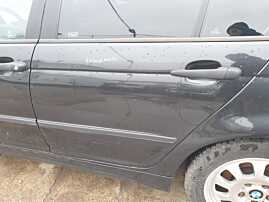 Usa Usi Portiera Portiere Stanga Spate Dezechipata cu Defect BMW Seria 3 E46 1998 - 2006 Culoare 303/9 Cosmosschwarz Metall [0052]