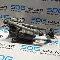 Ansamblu Brat Brate cu Motoras Stergator Stergatoare Stanga Parbriz Volkswagen Touran 2004 - 2010 Cod 1T0955023G 3397020861 1T0955119D 1397220501 [2260]