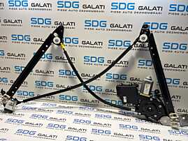 Macara Electrica Completa Cu Motoras Geam Usa Portiera Stanga Spate Volkswagen Sharan 2001 - 2010 Cod YM21-14A389-BA 7M3959811 7M3039401 YM21-A27001-AA [2170]