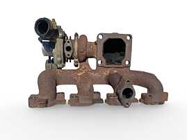 Turbo Turbina Turbosuflanta Ford Mondeo MK 3 2.2 TDCI 2000 - 2007 Cod 1S7Q-6K682-AJ [A0701]