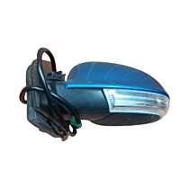 Oglinda Electrica Stanga Volkswagen Golf 5 Hatchback 2004 - 2008 (Prezinta o fisura langa semnalizare) [LR2344]