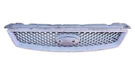 Grila Centrala FARA Sigla Emblema Bara Spoiler Fata Ford Focus 2 2004 - 2007 Cod 4M51-8138-BB 4M51-8200-CE 4M51-8200-DD ( O Ureche Rupta ) [L7931]