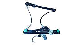 Macara Electrica cu Motoras Geam de pe Usa Portiera Stanga Fata BMW Seria 1 E81 E87 2004 - 2013 Cod 6927027 996624-101 [L8262]