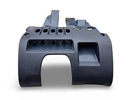 Ornament Capac Plastic Inchidere Volan de pe Plansa Bord Audi A4 B7 2004 - 2008 Cod 8E1863075C (Culoare Albastru) [LS1133]
