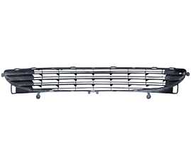Grila Ornament Plastic Central Inferior din Bara Spoiler Fata Peugeot 307 2001 - 2007 Cod 9634014177 9634014177B [N4157]