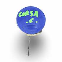 Capac Ornament Cui Carlig Remorcare Tractare de pe Bara Spoiler Fata Opel Corsa C 2000 - 2006 Cod 13120843, 464549018 [LC3935]