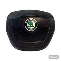 Airbag de pe Volan 3 Spite Skoda Fabia 2 2007 - 2014 Cod 5J0880201K [L8721]