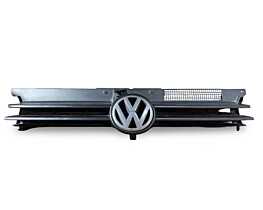 Grila Centrala cu Sigla Emblema Bara Spoiler Fata Volkswagen Golf 4 1998 - 2006 Cod 1J0853651H, 1J0853655G [LR4185]