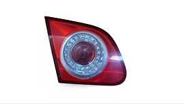 Stop Lampa Tripla Stanga de pe Haion Hayon Portbagaj Volkswagen Passat B6 Berlina Sedan 2005 - 2010 Cod 3C5945076C [A0126]