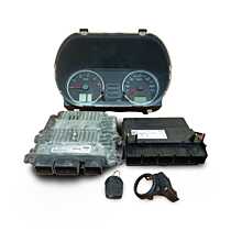 Kit Pornire ECU Calculator Motor Calculator Confort Ceasuri Bord Cheie Cheie CIP Imobilizator Ford Fiesta 5 1.4 TDCI 2002 - 2008 Cod 4S6F-10841-A 3S61-12A650-JE 5WS40078H 4S6T-15K600-CB 5WK48862 FST1134T 2S6T-15607-BC [LR2357 LR2358]