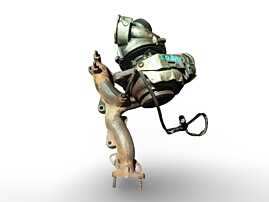 Turbo Turbina Turbosuflanta Volkswagen Jetta 3 2.0 TDI BMN CEGA 2005 - 2011 Cod 03G253010A [A0382]