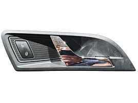 Maner Clapeta Interior Deschidere Usa Portiera Dreapta Fata cu Tweeter Boxa Difuzor Audio Skoda Superb 2 2008 - 2015 Cod 3T0837248 3T0035411B [N3552]