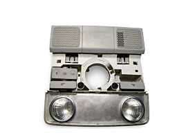 Lampa Iluminare Habitaclu Plafon Plafoniera cu Lumini Ambientala si Suport Ochelari Spatiu Depozitare Volkswagen Jetta 3 MK3 2005 - 2011 Cod 1K0947105 [L8706]