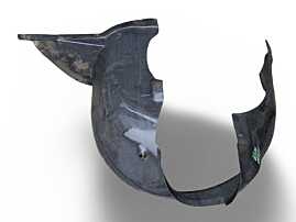 Carenaj Pasaj Protectie Aparatoare Noroi Janta Roata Dreapta Fata Volkswagen Polo 9N 2002 - 2008 Cod 6Q0809957A [LC3649]