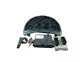 Kit Pornire ECU Calculator Motor Ceas Ceasuri Cluster Instrumente Bord Chei Cheie CIP Imobilizator Calculator Confort Opel Corsa C 1.0 Benzina 2000 - 2006 Cod 09166814FL 13111111 330518684 24445098 [LR2244] [LR2245]