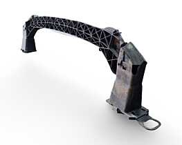 Armatura Intaritura de la Bara Spoiler Fata Peugeot 308 2007 - 2014 Cod 9674894680, 9674966580, 968785158 [LC4017]