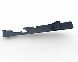 Plastic Prag Suport Rulou Polita Tavita Stanga Portbagaj Volkswagen Golf 7 2013 - 2020 Cod 5G9864511, 5G9864511C [A0642]