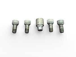 Set Prezoane Antifurt Roti Jante Skoda Rapid 2012 - 2019 [A0636]