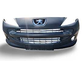 Bara Spoiler Fata Completa cu Grila Emblema Peugeot 207 2006 - 2014 (Mici Defecte Imperfectiuni) [LC4270]