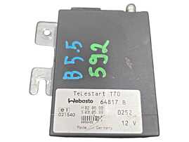 Unitate Modul Calculator Webasto Sirocou Volkswagen Passat B5.5 2001 - 2005 Cod 64817B 64817-B [N4181]