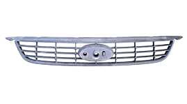 Grila Centrala FARA Sigla Emblema Bara Spoiler Fata Ford Focus 2 FL Facelift 2007 - 2010 Cod 8M51-8200-BF [L7927]
