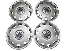 Set 4 Capace Jante Roti Tabla 14'' Volkswagen Polo 6N 1998 - 2006 Cod 1J0601147L [N4197]