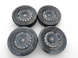 Set 4 Jante Janta Roata Roti Aluminiu 205 55 16 R16 Skoda Roomster 2006 - 2015 (1J0601027R 6 1/2JX16H2 ET42) [JNT0023]