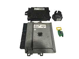 Kit Pornire ECU Calculator Motor Control Confort Chei Cheie CIP Imobilizator Dacia Logan 2 0.9 Tce 2012 - 2018 Cod 237102806R 284B14049R 285910001R [LS0261]