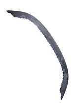 Suport Ornament Semi Scut Fusta Protectie Plastic de la Bara Spoiler Fata Volkswagen Golf 5 Hatchback Scurt 2004 - 2008 [LC2858]