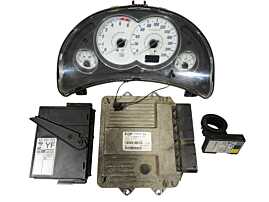 Kit Pornire ECU Calculator Motor Ceas Ceasuri Bord Chei Cheie CIP Imobilizator Opel Corsa C 1.3 CDTI 2000 - 2006 Cod 55196352 13111111 13144390 13173347 [LS0238]