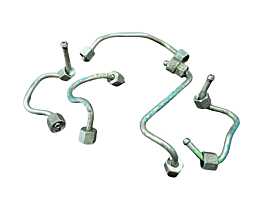 Teava Tevi Conducta Conducta Motorina Injectoare Dacia Sandero 2 1.5 DCI 2012 - 2016 Cod 166806696R, 166804883R, 166805506R, 166804184R, 166843022R [LR3950]