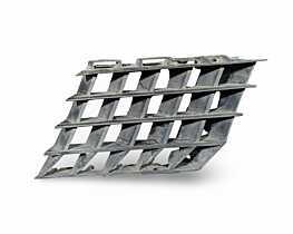 Grila Ornament Radiator Dreapta de pe Bara Spoiler Fata Renault Vel Satis VelSatis 2001 - 2009 [LC3910]