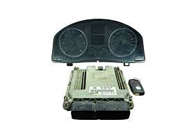 Kit Pornire Complet ECU Calculator Motor Ceas Ceasuri Bord Cheie Cheie CIP Imobilizator Volkswagen Golf 5 2.0 TDI 2004 - 2008 Cod 1K0920851B 03G906016AP 0281011672 1039S05413 [LR2174] [LR2175]