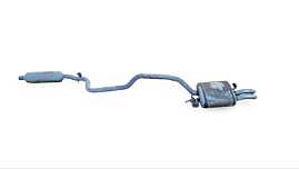 Ansamblu Complet Evacuare Toba Tobe Teava Esapament Intermediara Finala Volkswagen Passat B6 1.9 TDI BKC 2005 - 2010 Cod 3C0253611C [LC3737]