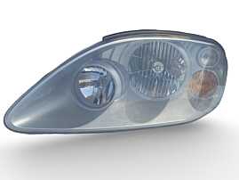 Far Stanga Halogen SsangYong Rodius 2004 - 2012 [A0763]