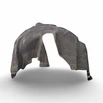 Carenaj Pasaj Protectie Aparatoare Noroi Janta Roata Dreapta Spate Audi A3 8P 2004 - 2013 [LC4006]