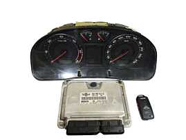 ECU Calculator Motor Ceas Ceasuri Bord Chei Cheie CIP Imobilizator Skoda Superb 1 1.9 AWX 2002 - 2008 Cod 038906019KE 0281011201 [LS0259]